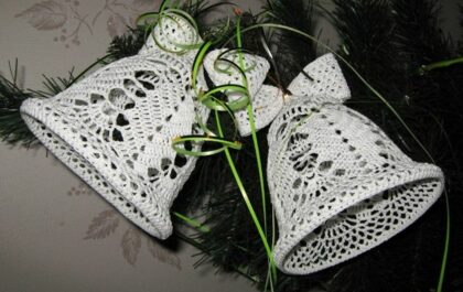 вязаные колокольчики