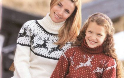 жаккард спицами