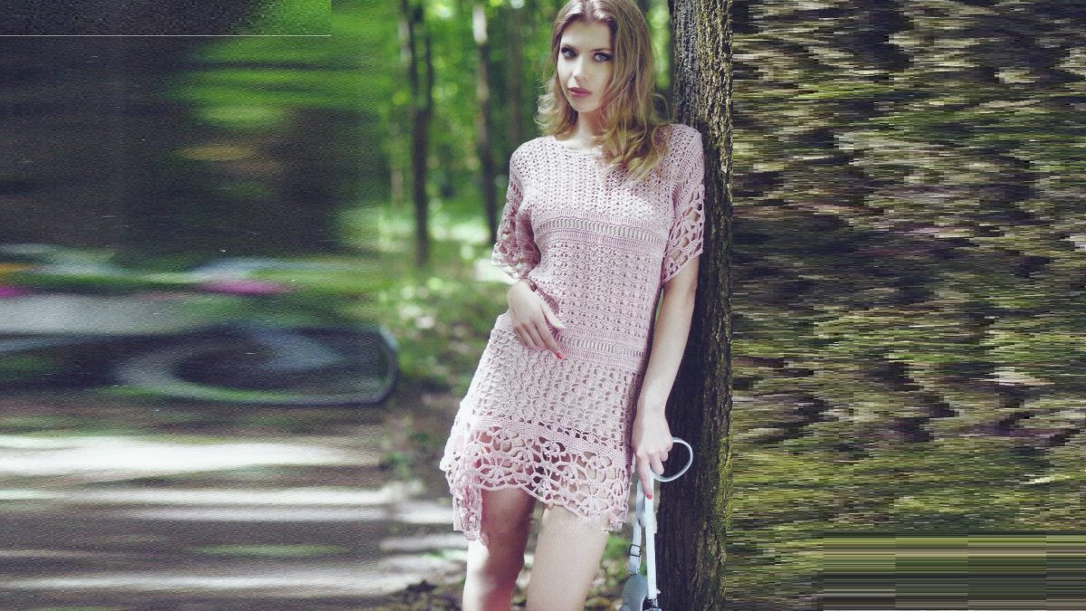 Воздушное платье крючком