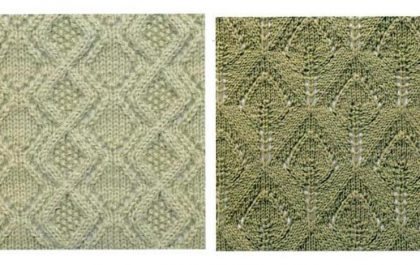 схема вязания спицами