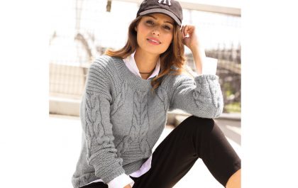 вязаный пуловер