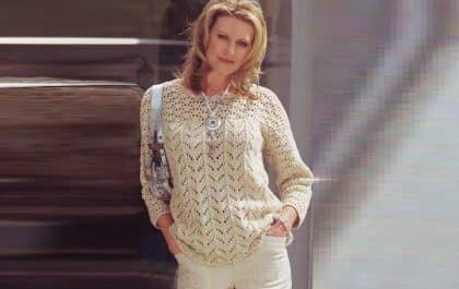 вязаный пуловер