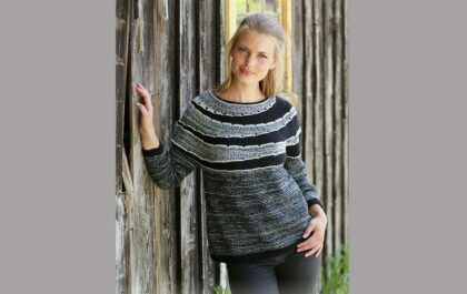 вязаный пуловер