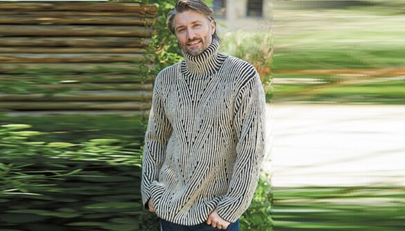 вязаный пуловер