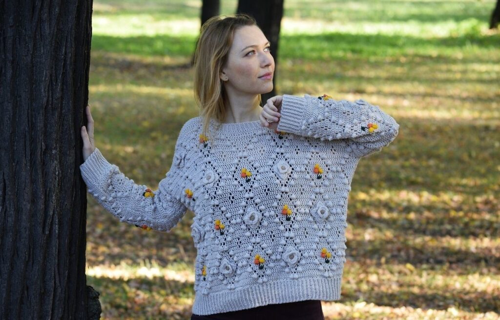 Пуловер Floral