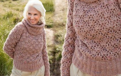 вязаный пуловер