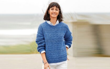 вязаный пуловер