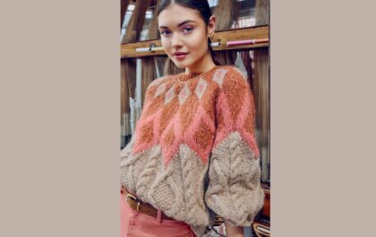 вязаный пуловер