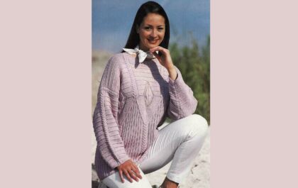 вязаный пуловер