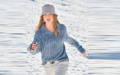 вязаный пуловер