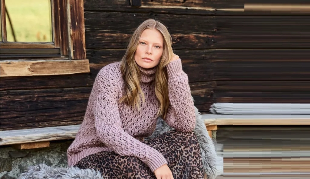 Ажурный пуловер ILARIA