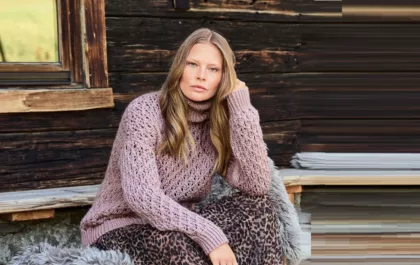 вязаный пуловер