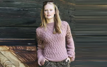 вязаный пуловер