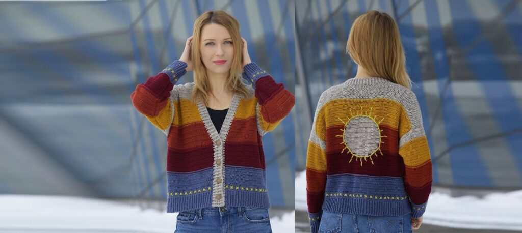 Кардиган «Солнце»