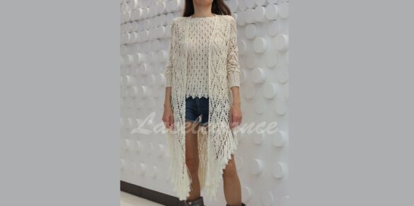 вязаный кардиган