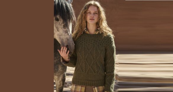 вязаный пуловер