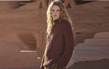 вязаный пуловер