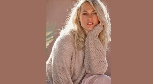 вязаный пуловер