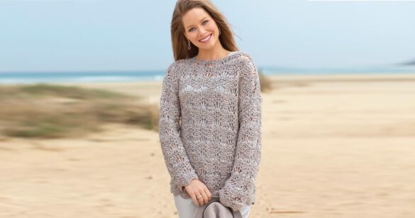 вязаный пуловер