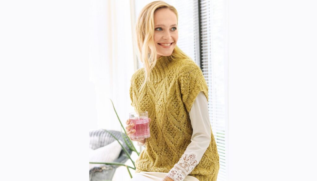 Жилет свободного силуэта