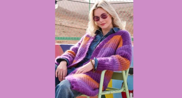 вязаный кардиган