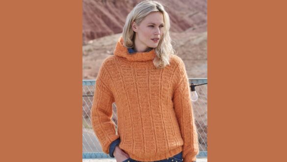 вязаный пуловер