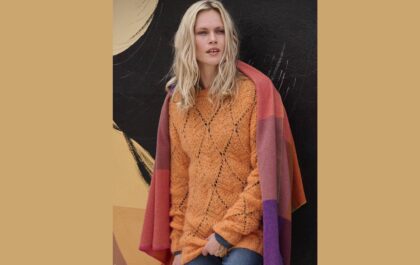 вязаный пуловер