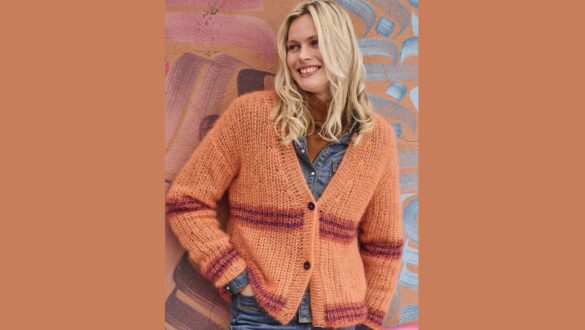 вязаный кардиган