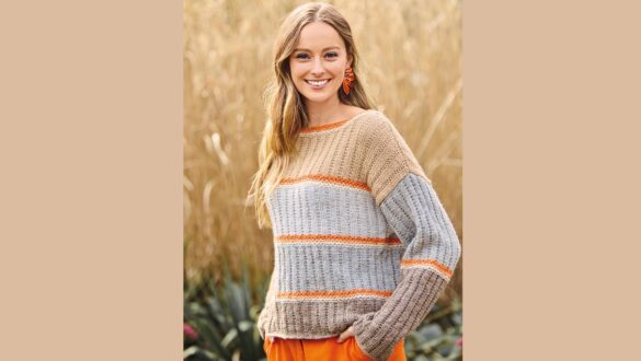 вязаный пуловер