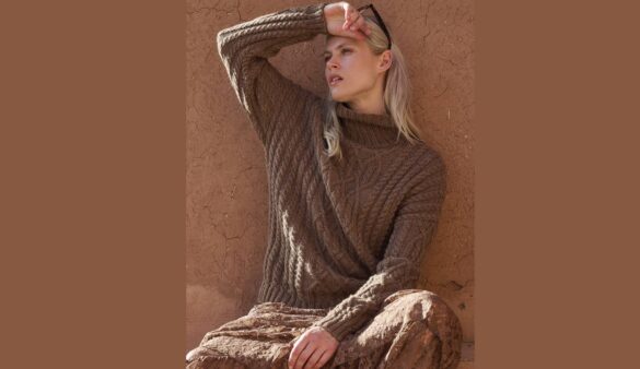 вязаный пуловер