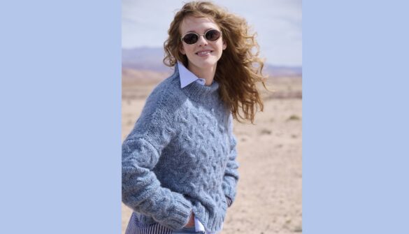 вязаный пуловер