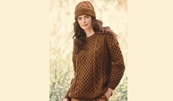 вязаный пуловер