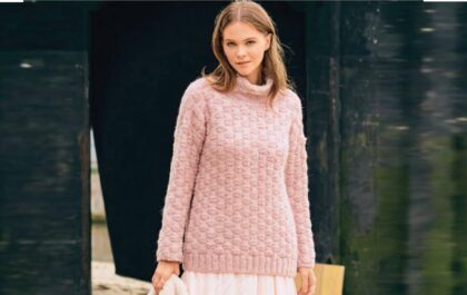 вязаный пуловер