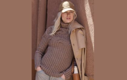 вязаный пуловер