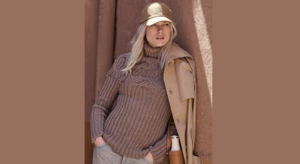 вязаный пуловер