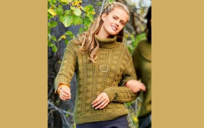 вязаный пуловер