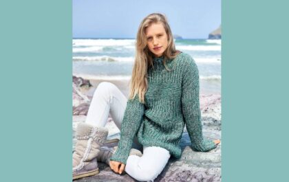 вязаный пуловер