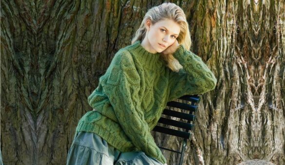 вязаный пуловер