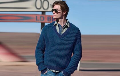 вязаный пуловер