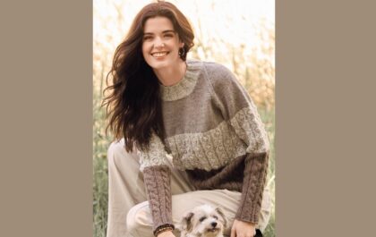 вязаный пуловер