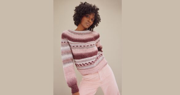 вязаный пуловер