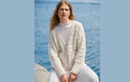 вязаный жакет