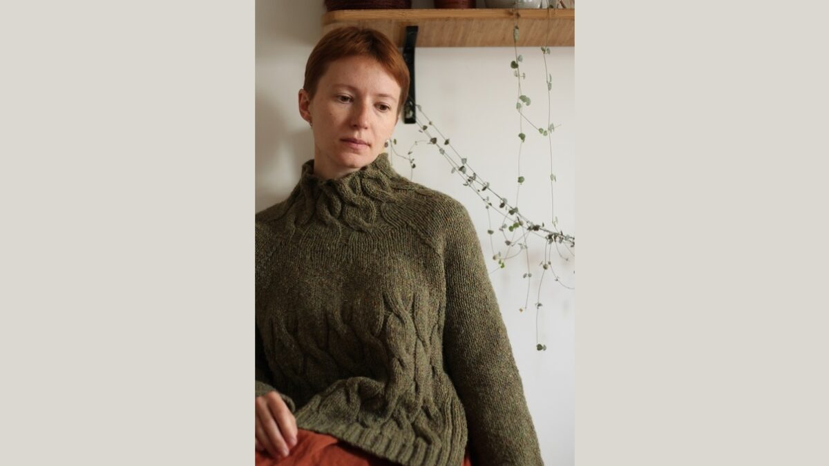 Пуловер Dark Moss 