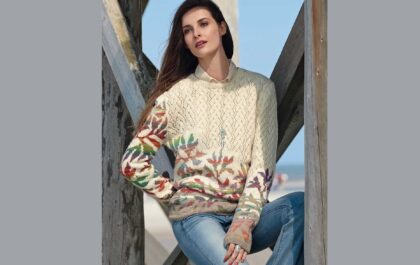 вязаный пуловер