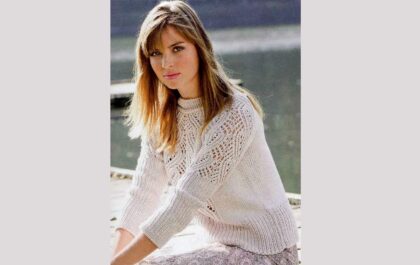 вязаный пуловер