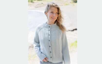 вязаный жакет