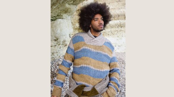 вязаный пуловер