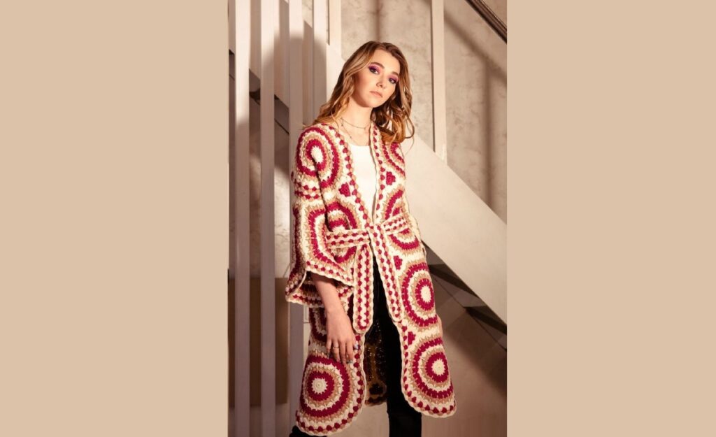 Кардиган «Геометрический стиль»