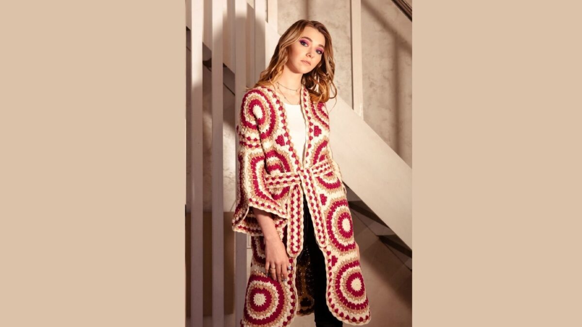 Кардиган «Геометрический стиль»