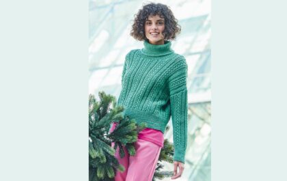 вязаный пуловер